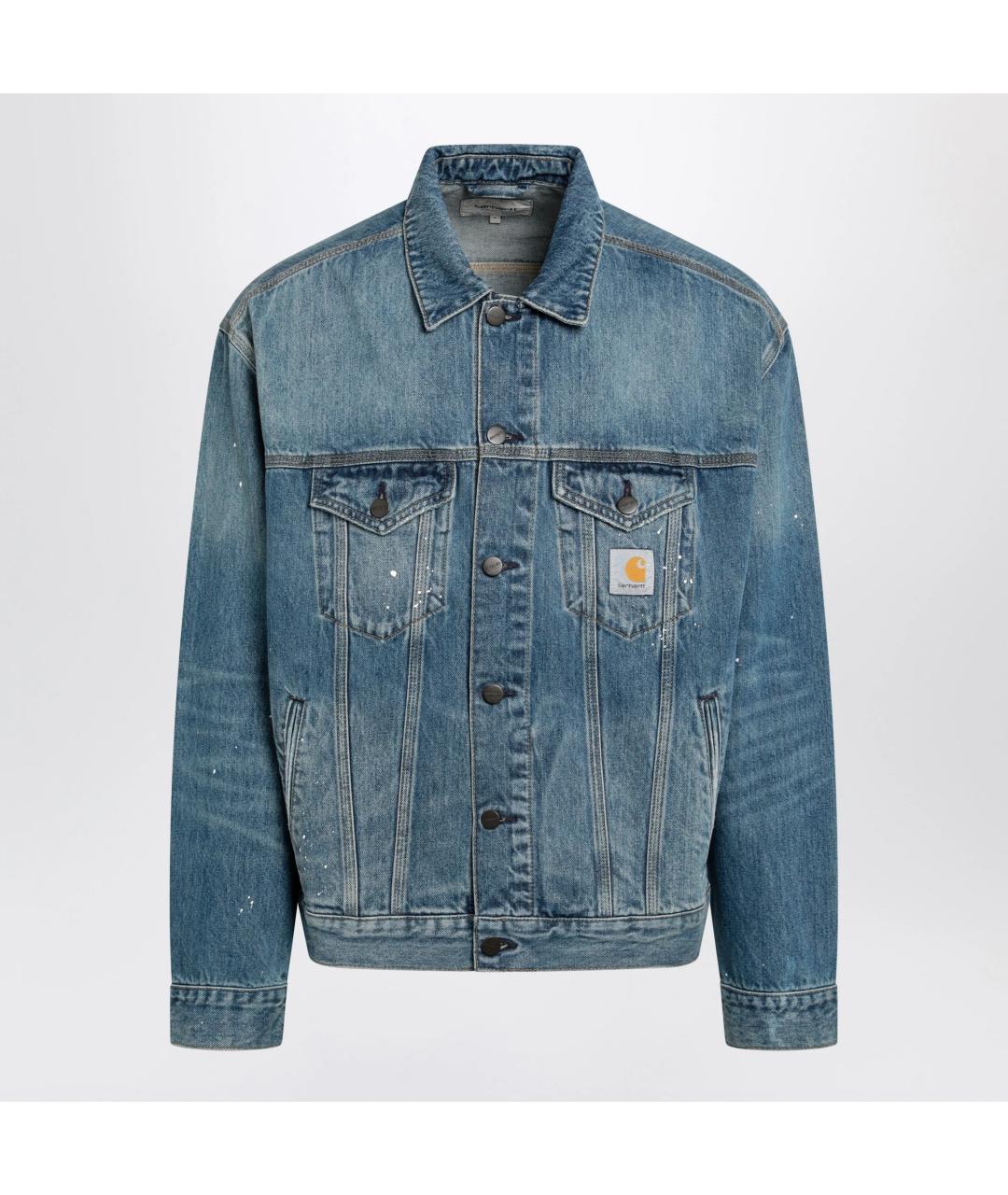 CARHARTT WIP Синяя деним куртка, фото 3