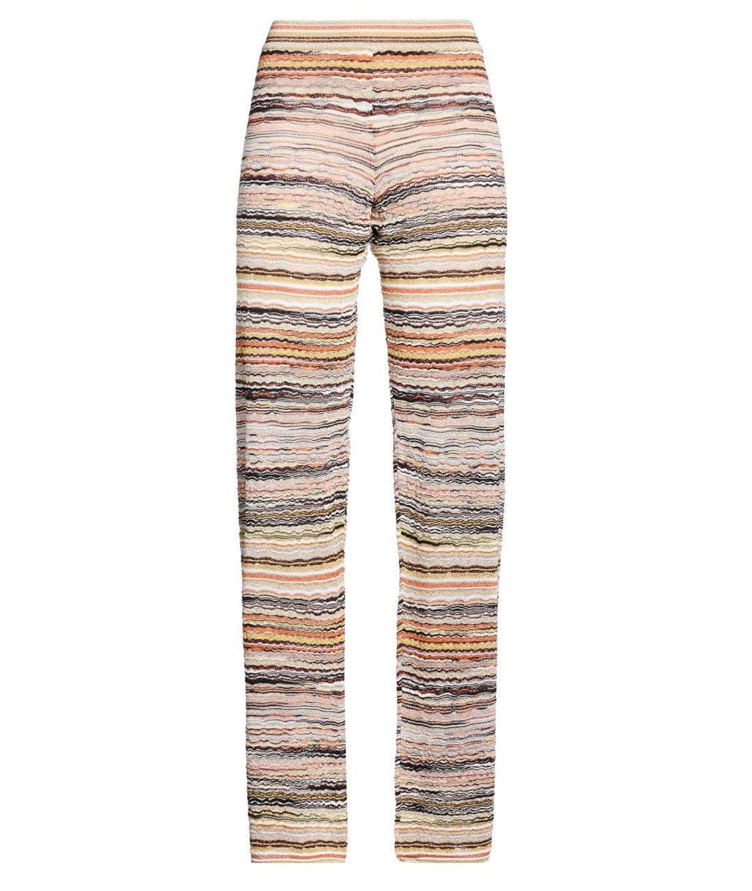 MISSONI Мульти вискозные прямые брюки, фото 4