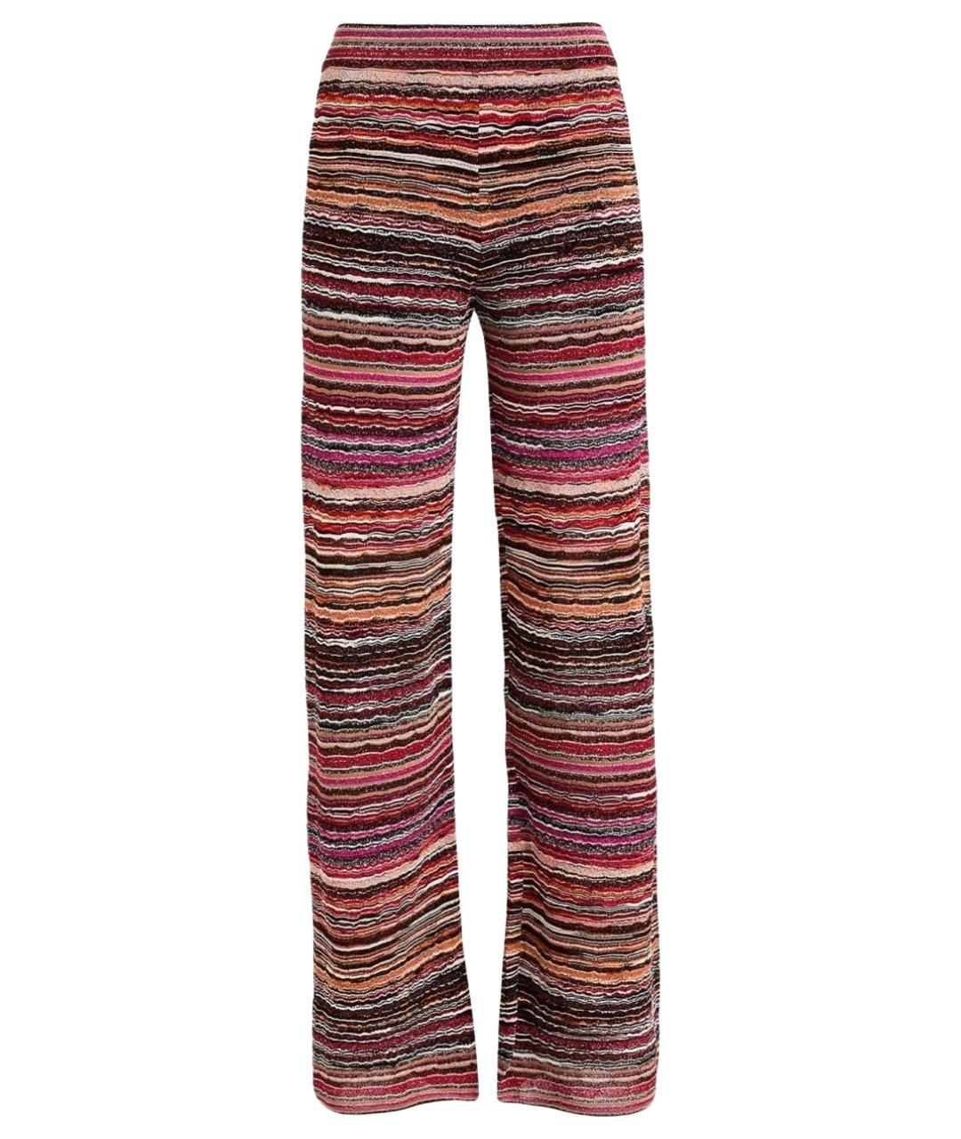 MISSONI Мульти вискозные прямые брюки, фото 1
