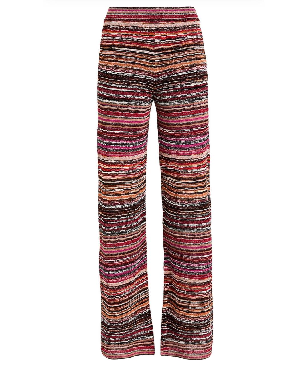 MISSONI Мульти вискозные прямые брюки, фото 4