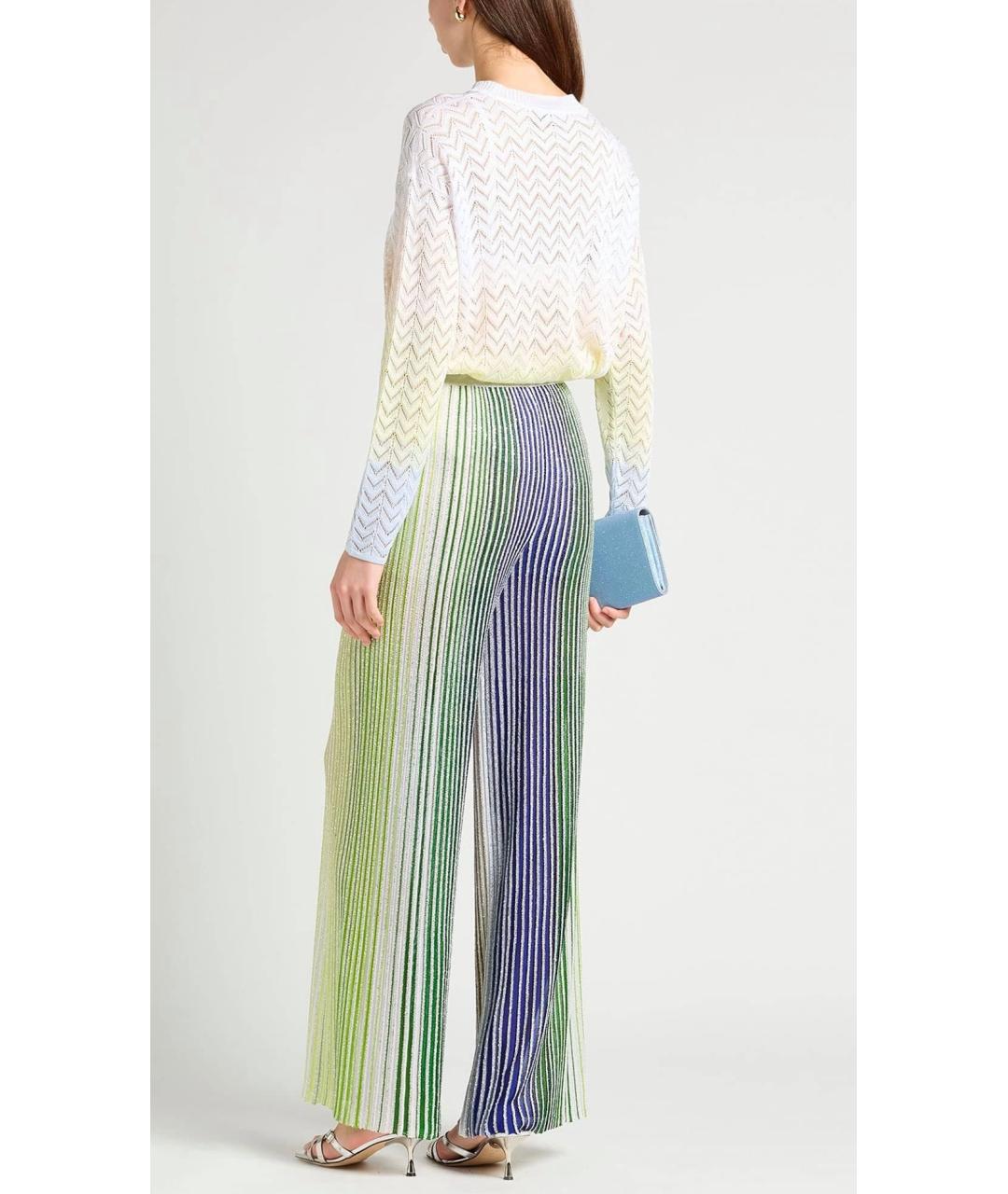 MISSONI Мульти вискозные брюки широкие, фото 3