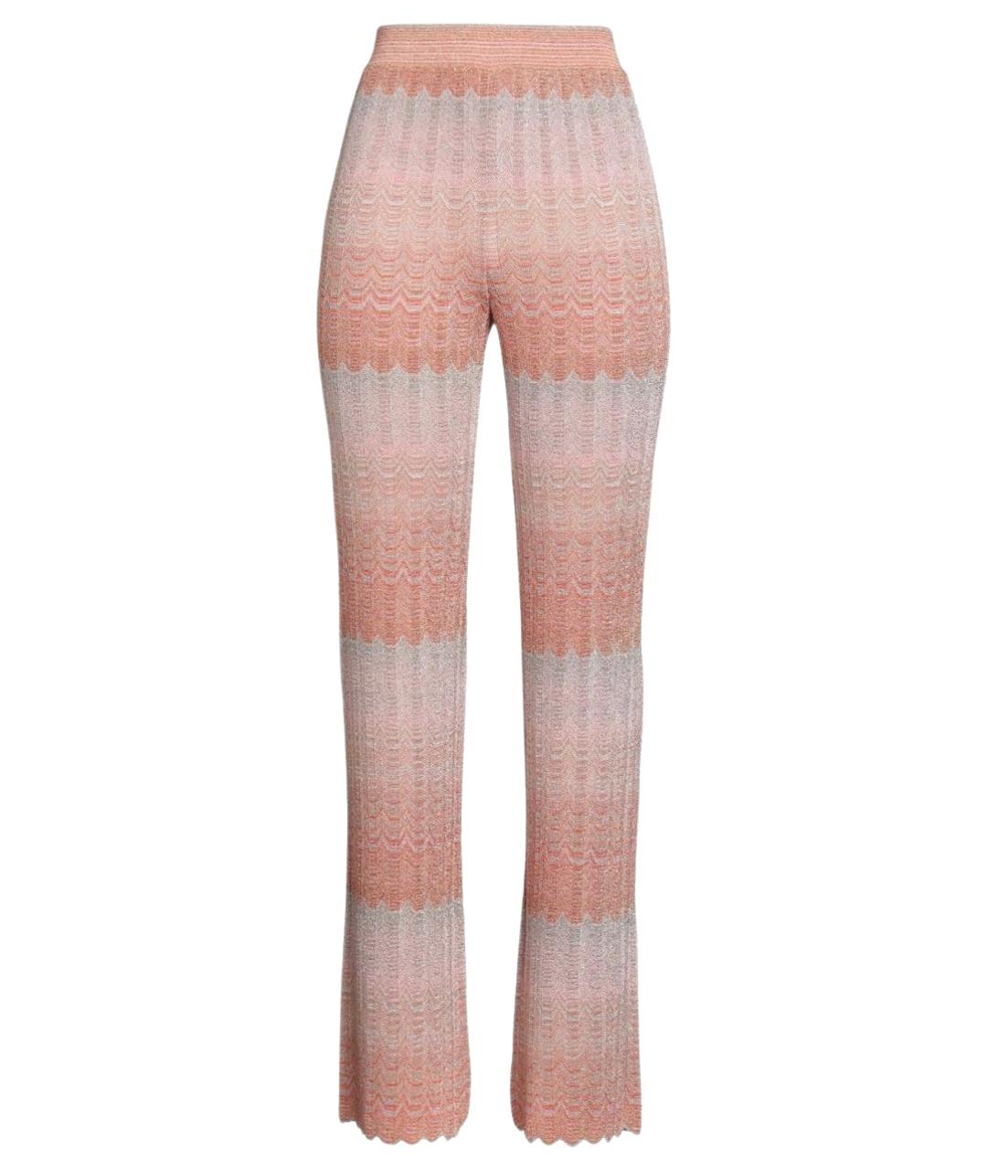 MISSONI Мульти вискозные прямые брюки, фото 1