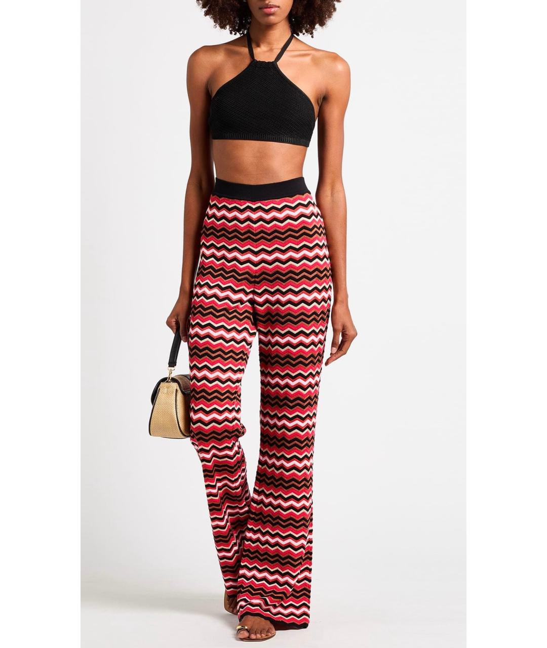MISSONI Мульти хлопковые брюки широкие, фото 2