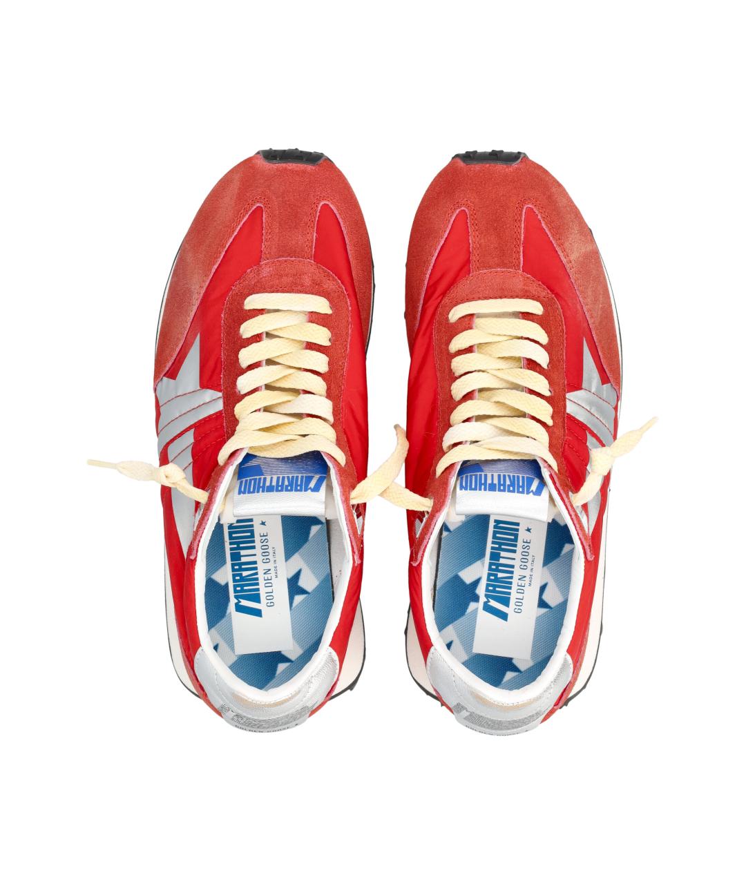 GOLDEN GOOSE DELUXE BRAND Красные кроссовки, фото 2