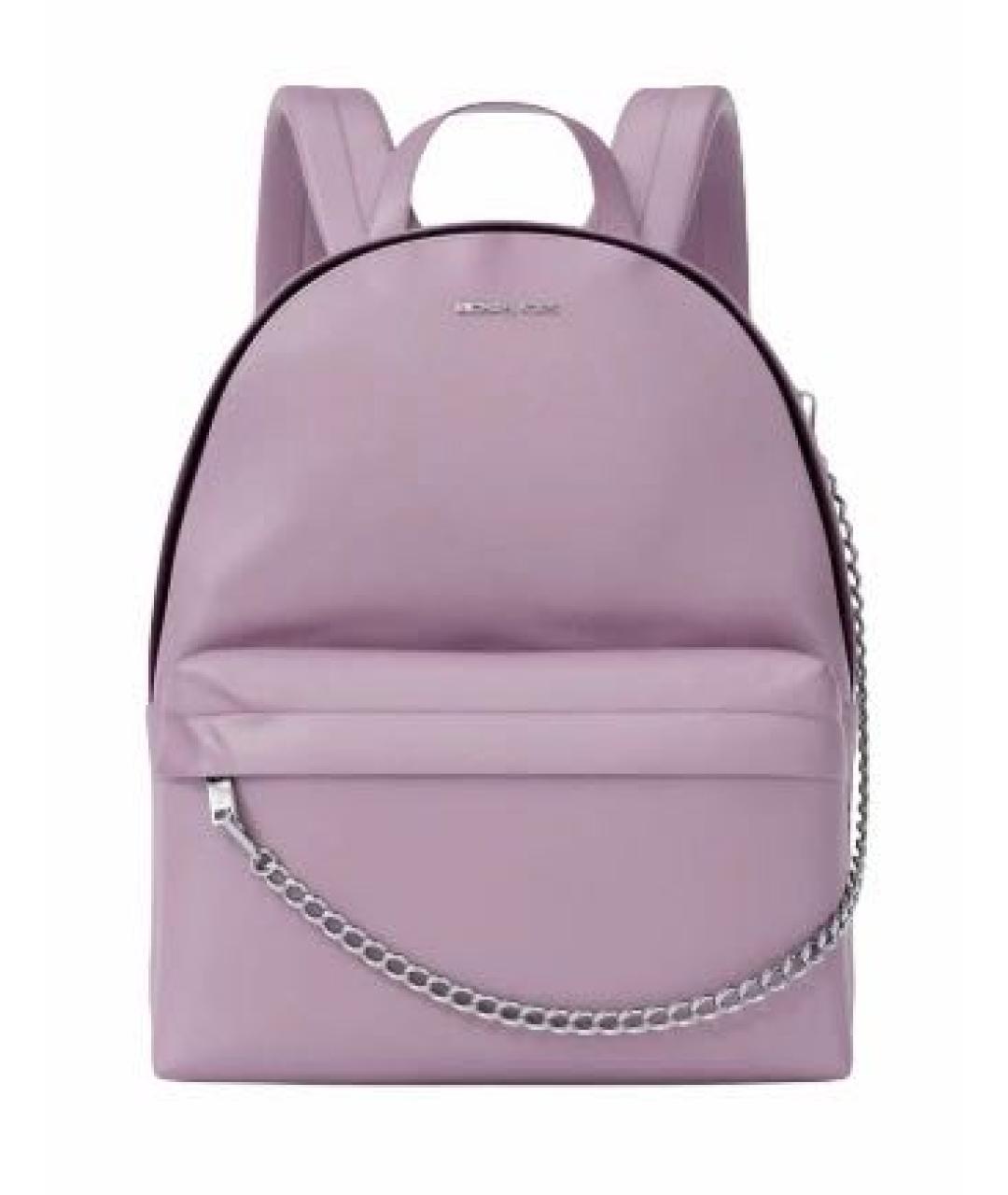 MICHAEL KORS Фиолетовый кожаный рюкзак, фото 1