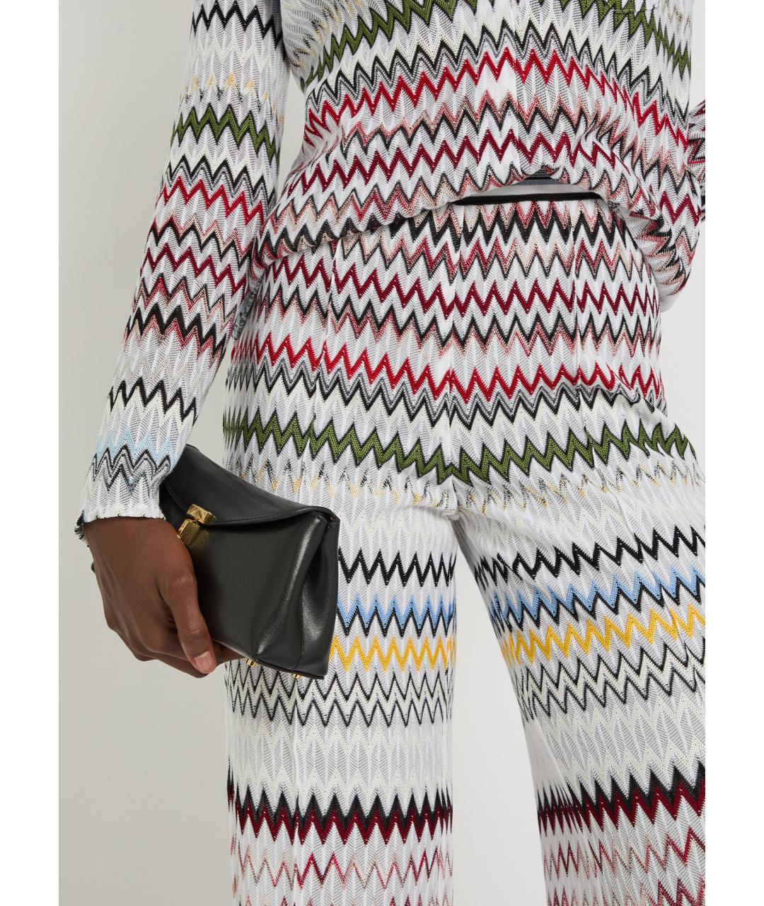 MISSONI Мульти вискозные прямые брюки, фото 3