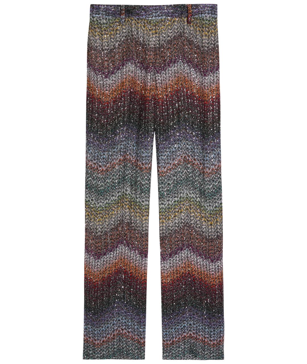 MISSONI Мульти вискозные прямые брюки, фото 5