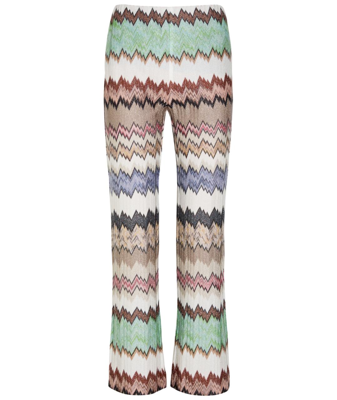 MISSONI Мульти вискозные прямые брюки, фото 6