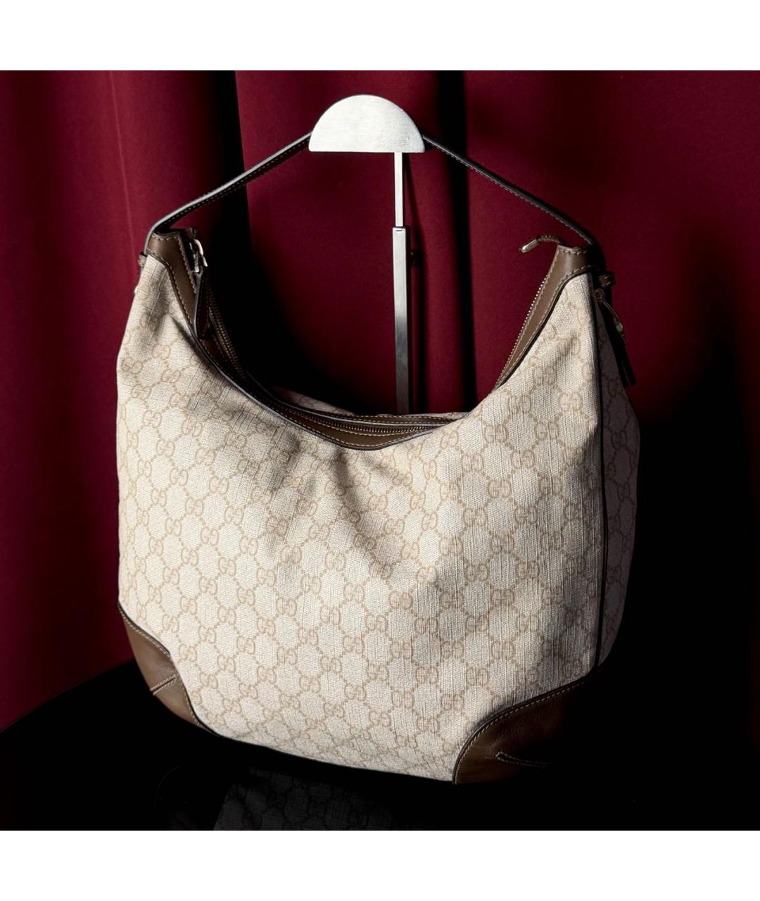 GUCCI Бежевая сумка тоут, фото 2