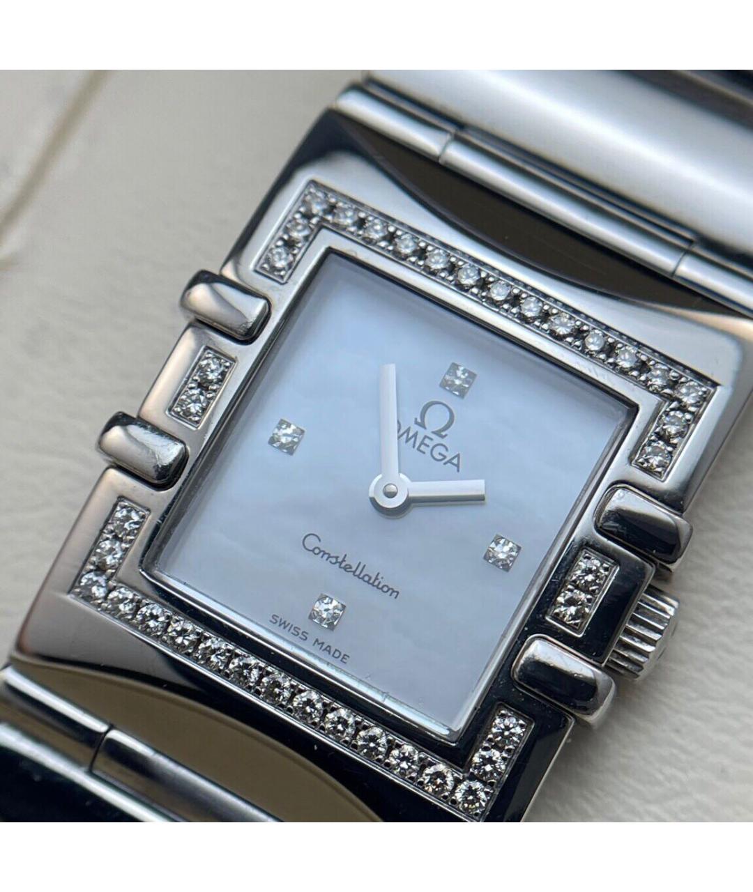 OMEGA Серебряные часы, фото 2