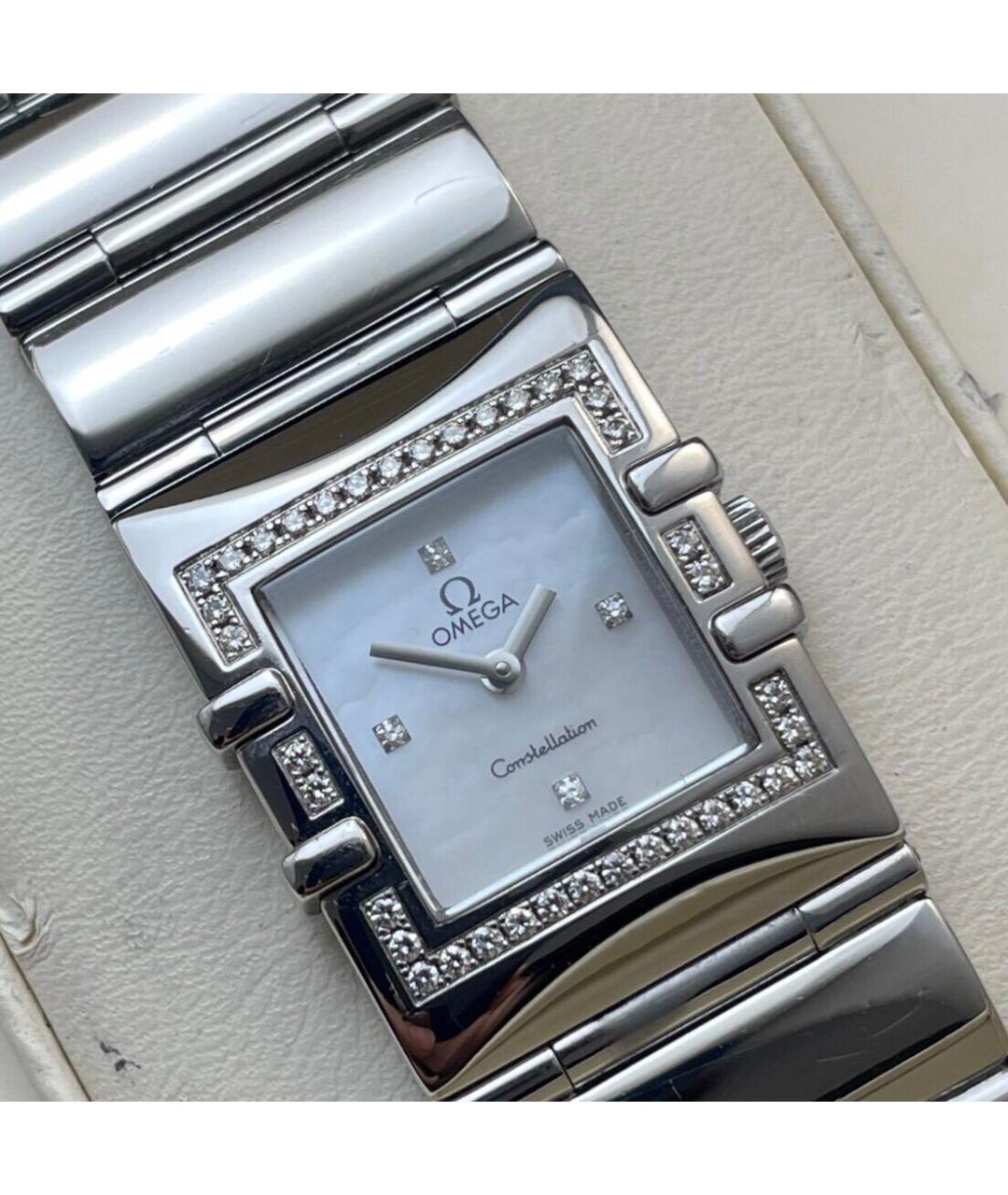 OMEGA Серебряные часы, фото 7