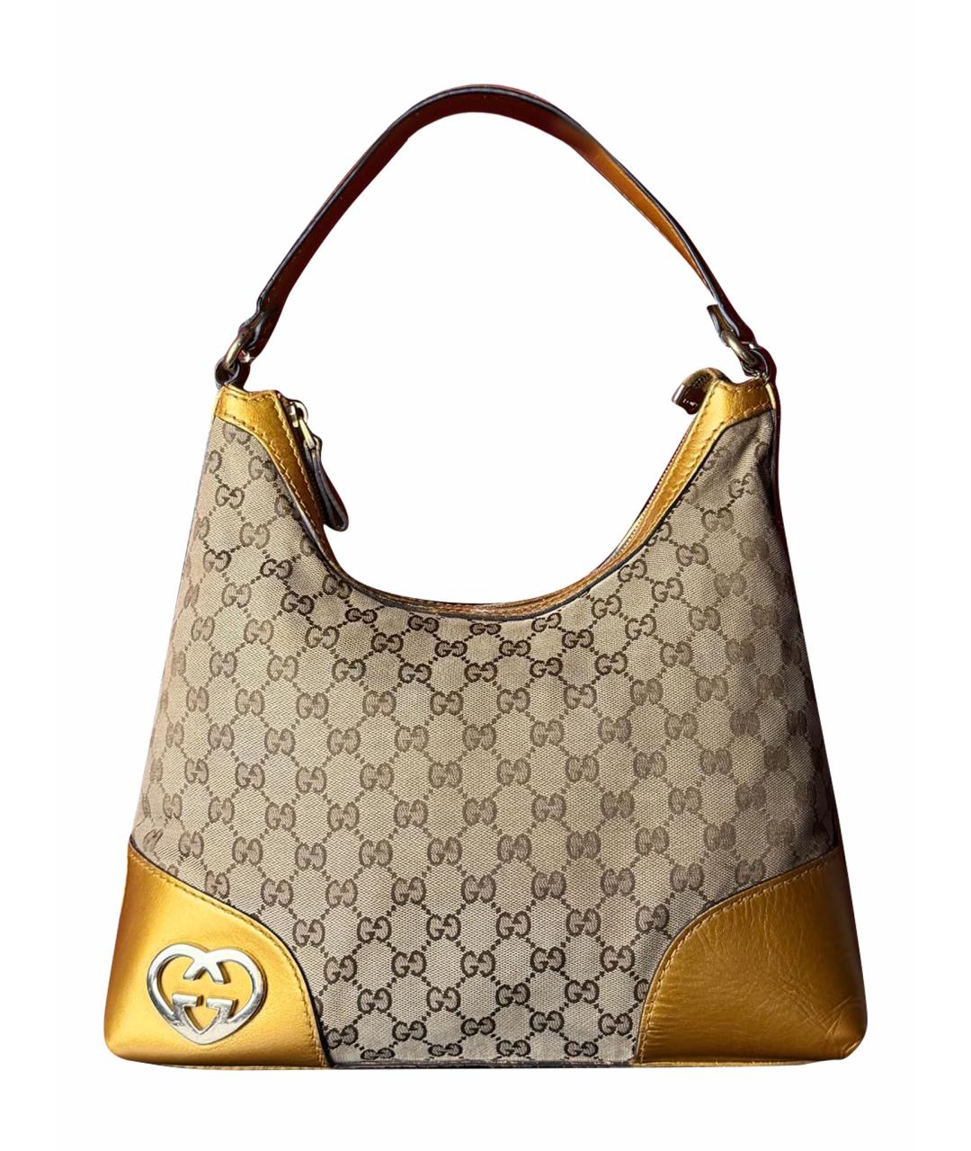 GUCCI Золотая сумка тоут, фото 1