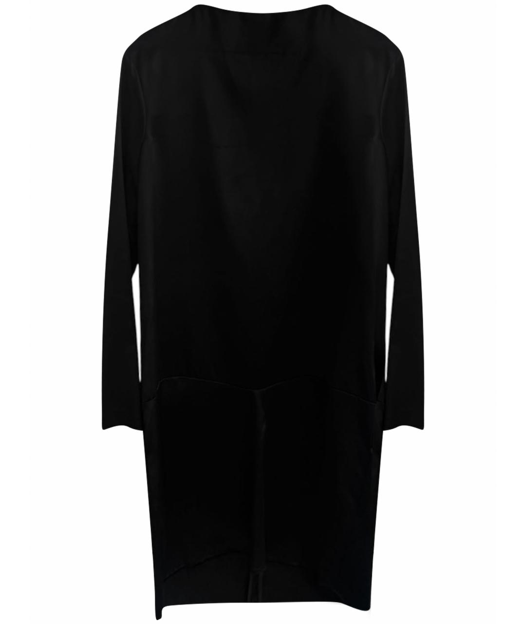 CELINE Черное вискозное платье, фото 1