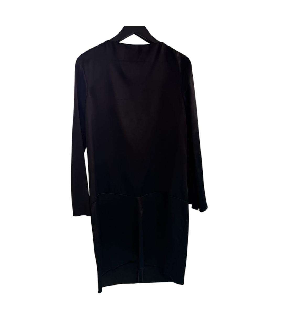 CELINE Черное вискозное платье, фото 7