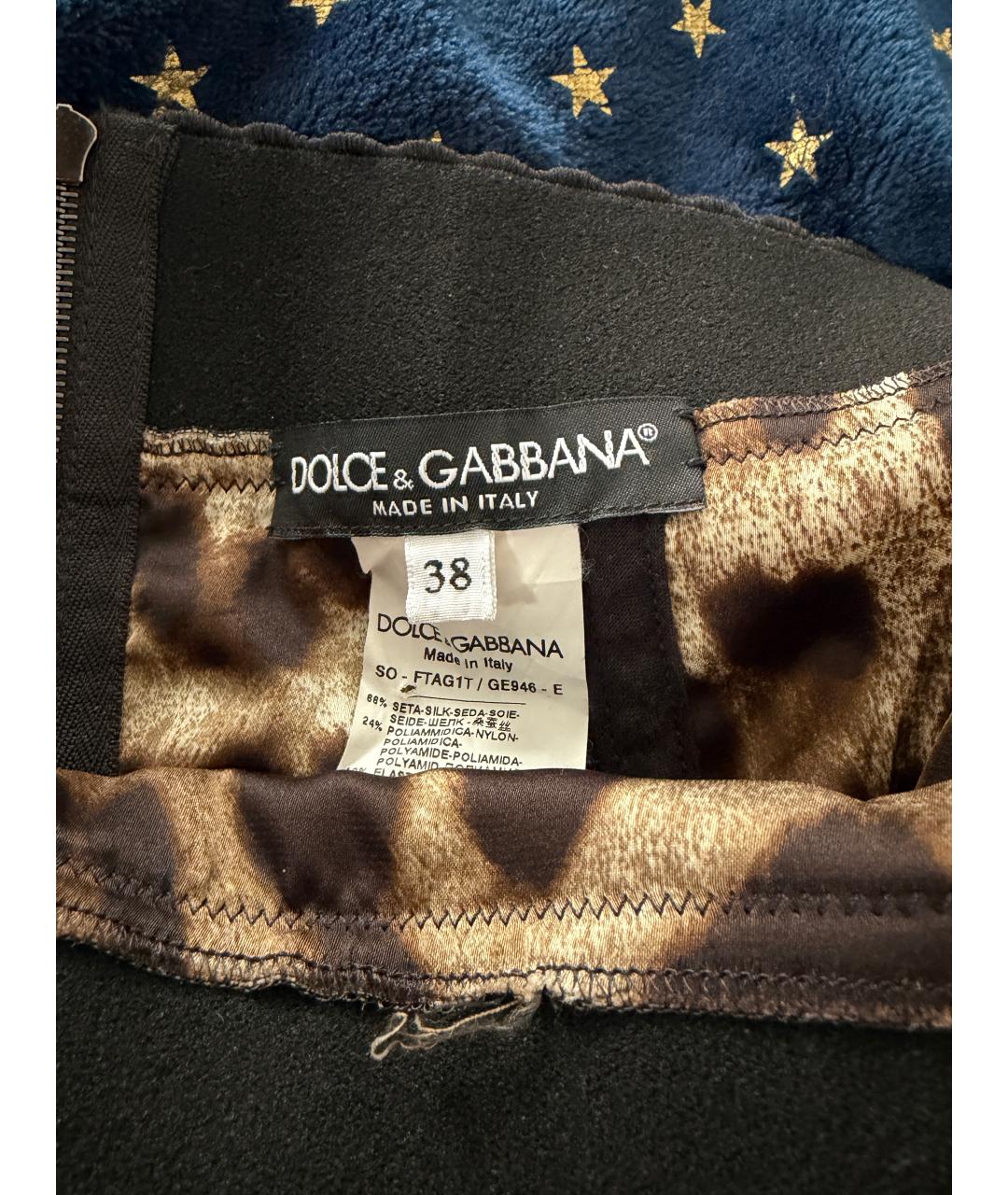 DOLCE&GABBANA Коричневые шелковые шорты, фото 4