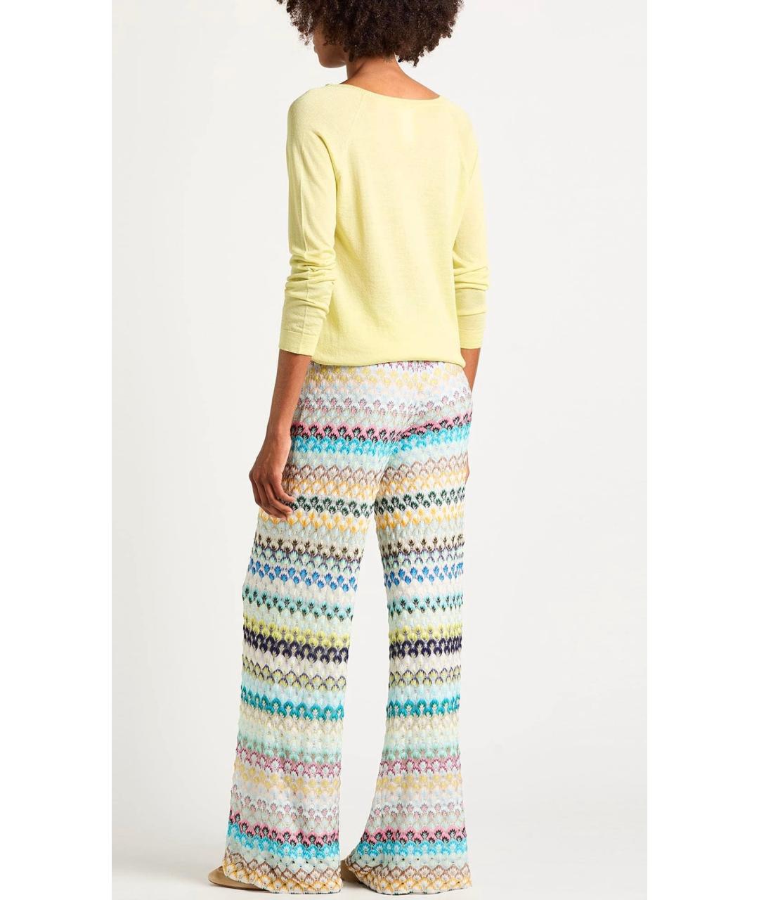 MISSONI Мульти вискозные брюки широкие, фото 3