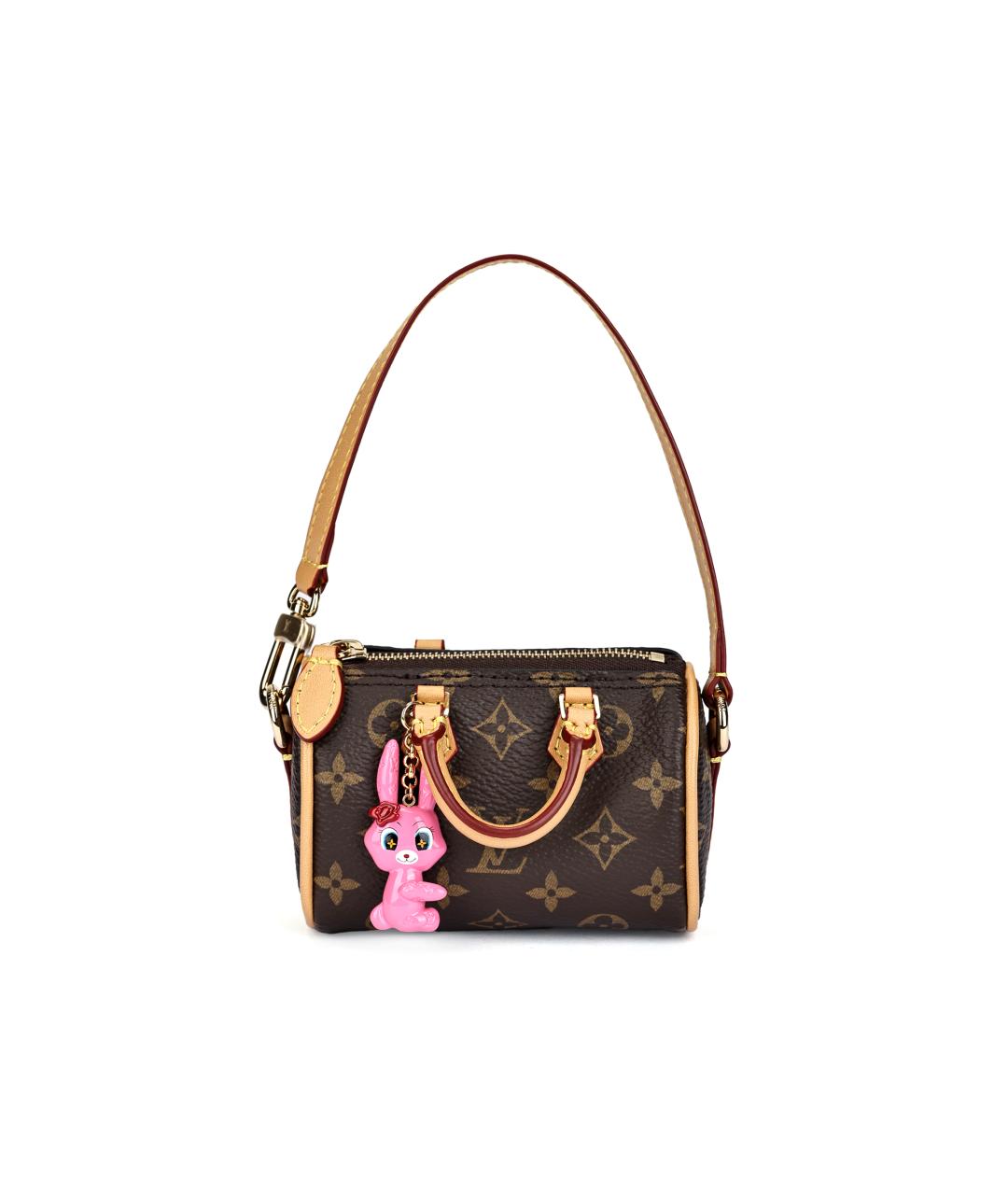 LOUIS VUITTON Коричневый кошелек, фото 6