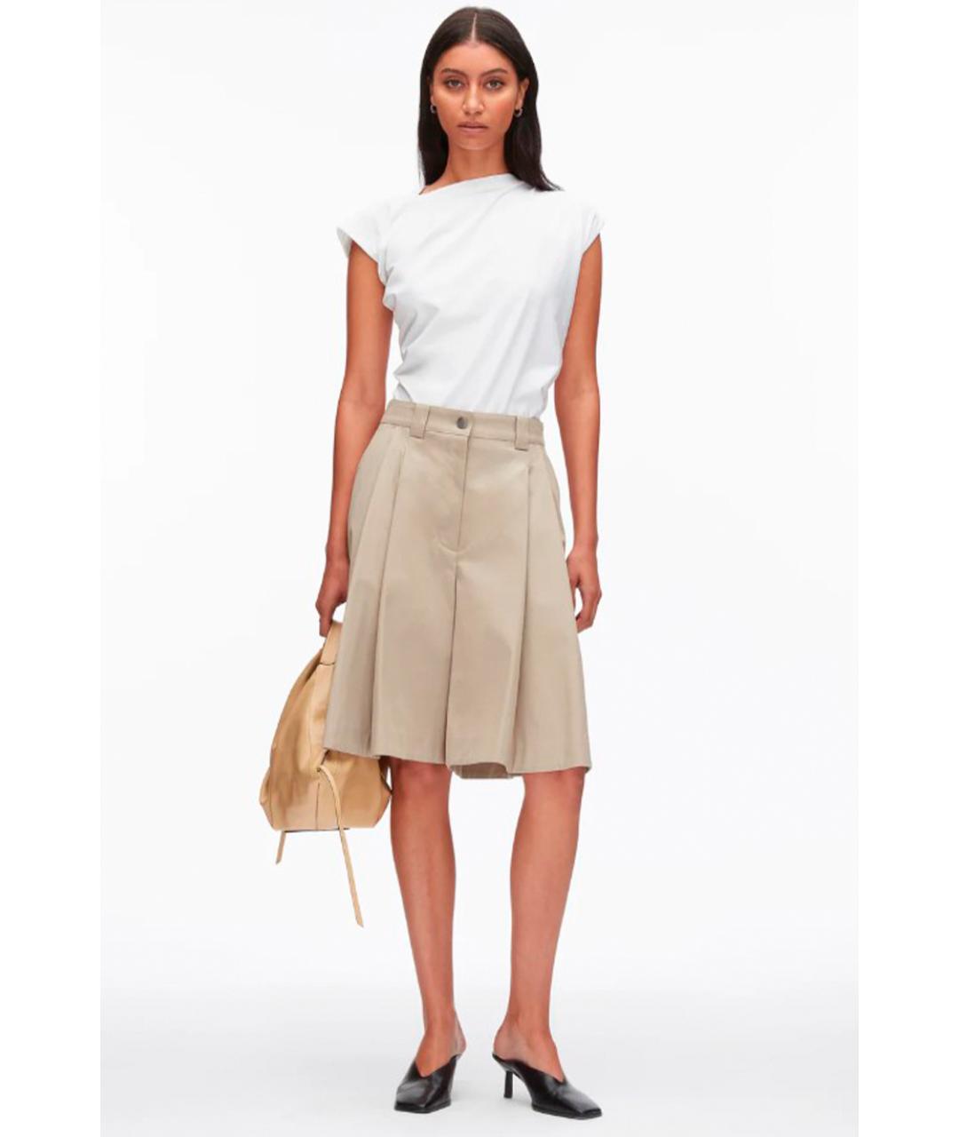 3.1 PHILLIP LIM Бежевые шорты, фото 2