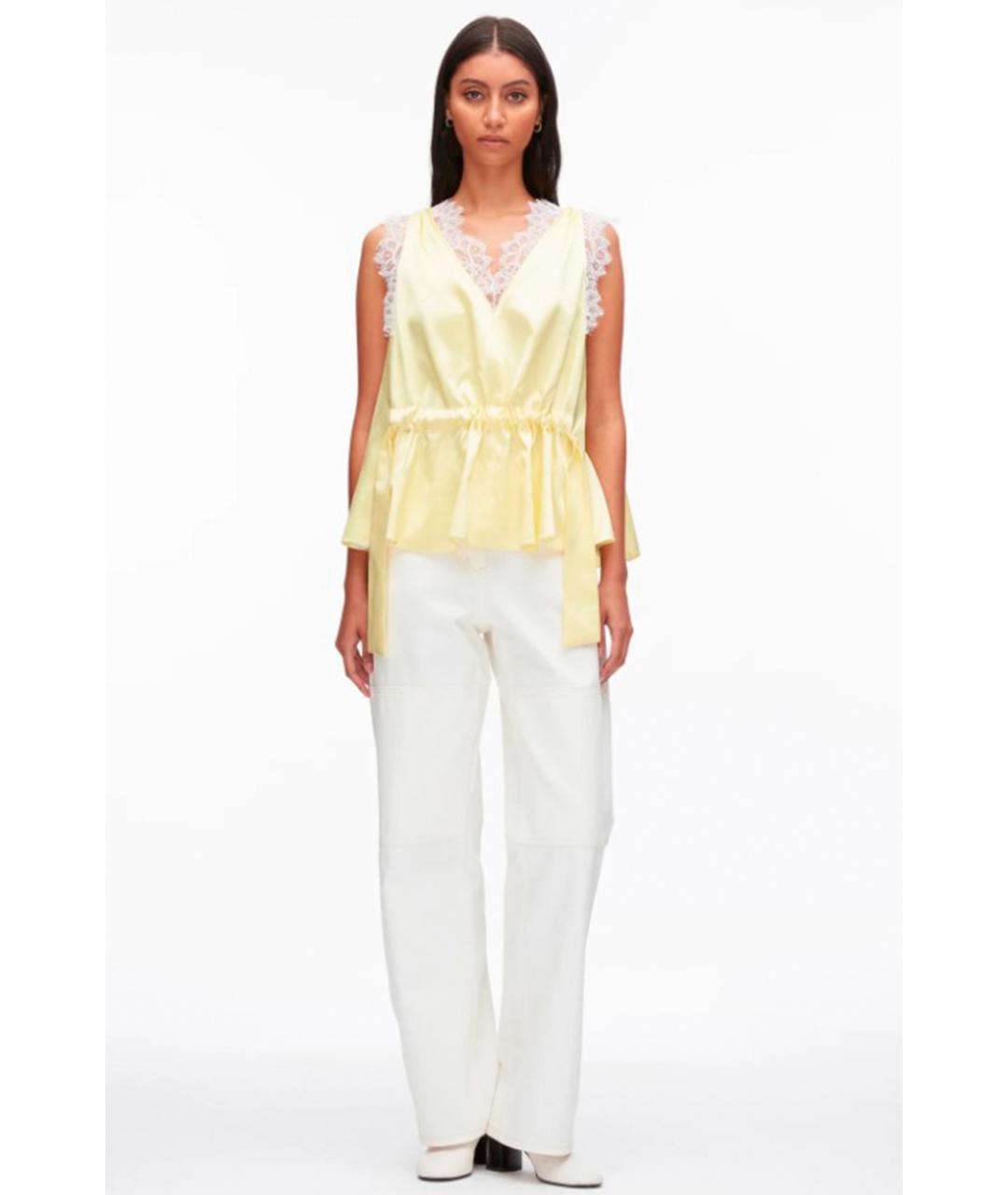 3.1 PHILLIP LIM Желтая майка, фото 2