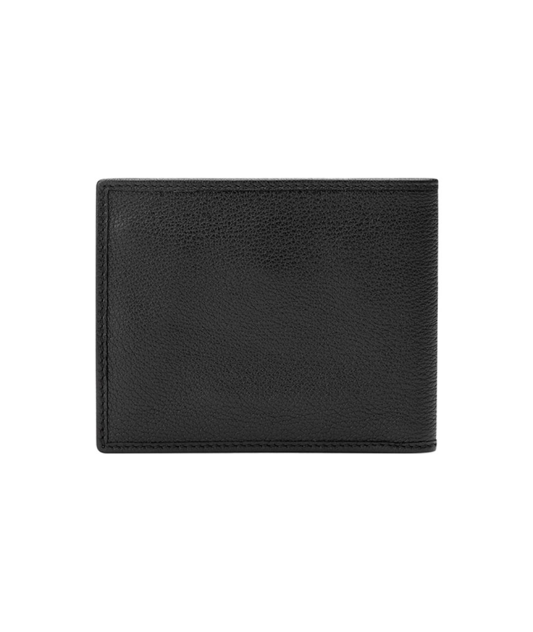 GUCCI Черный кожаный кошелек, фото 3