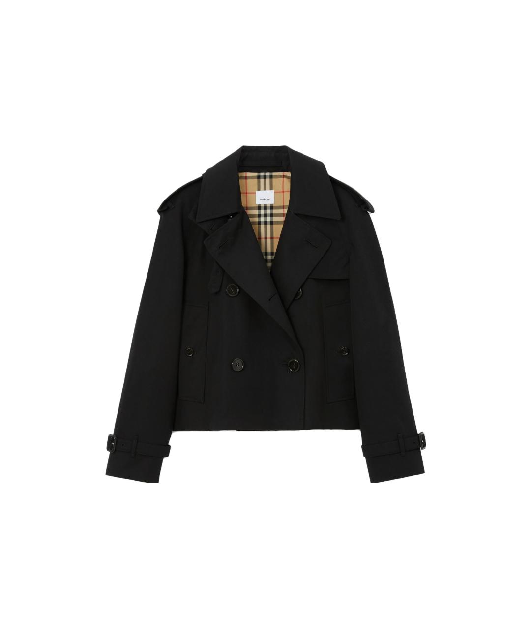 BURBERRY Черная куртка, фото 5