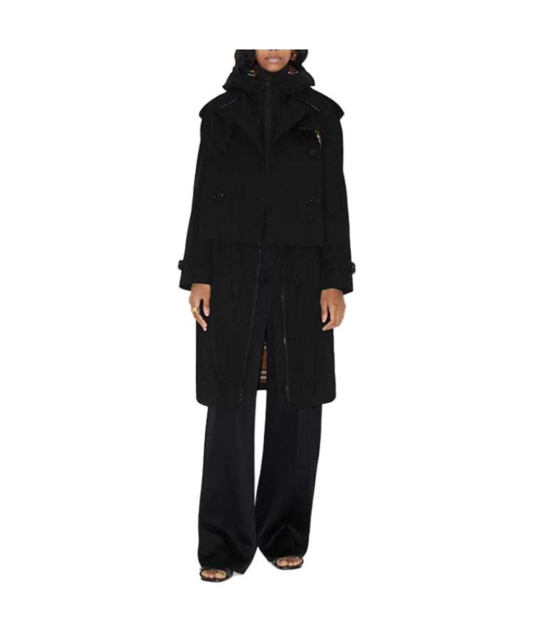 BURBERRY Черная куртка, фото 2