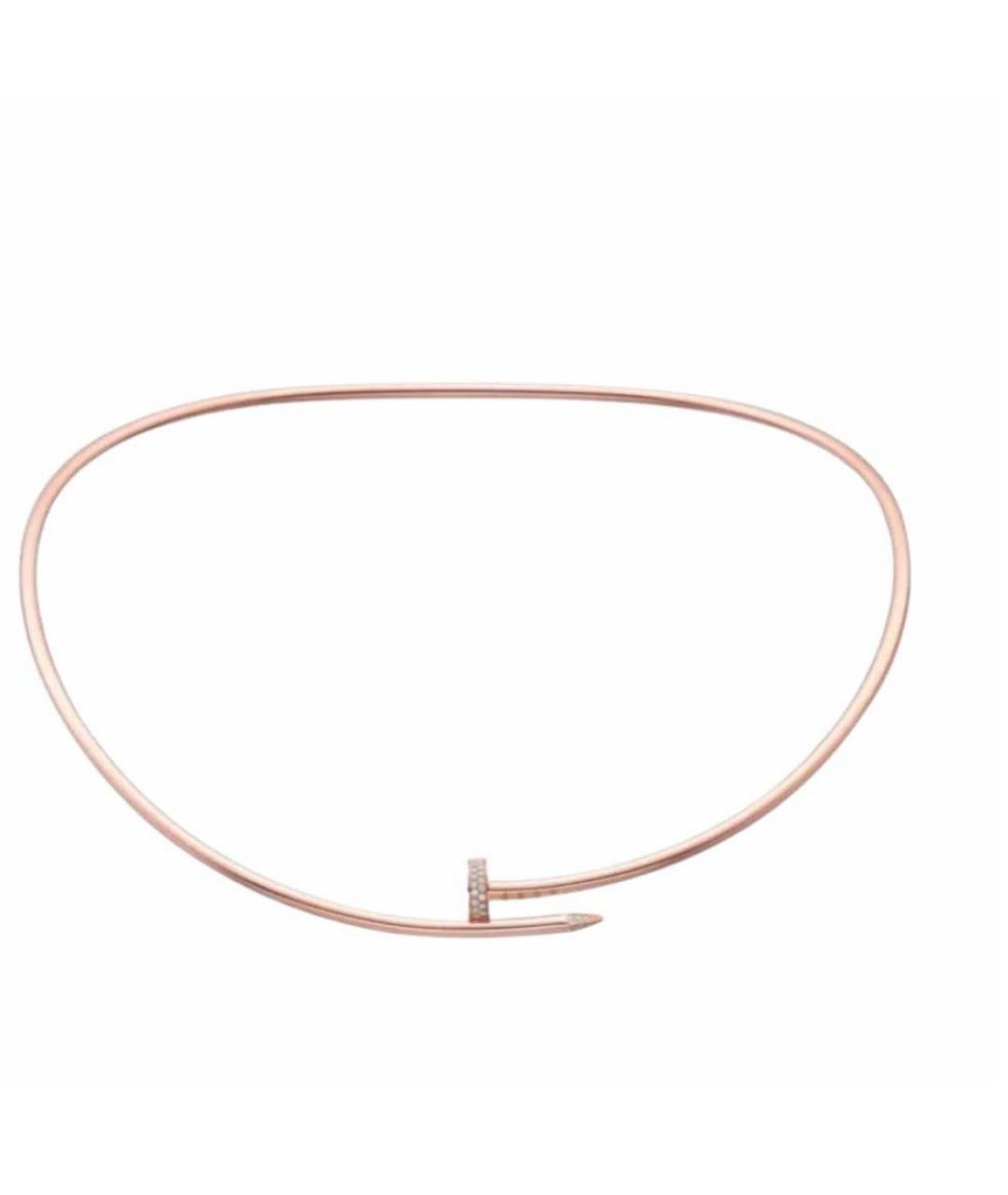 CARTIER Золотое колье из розового золота, фото 1