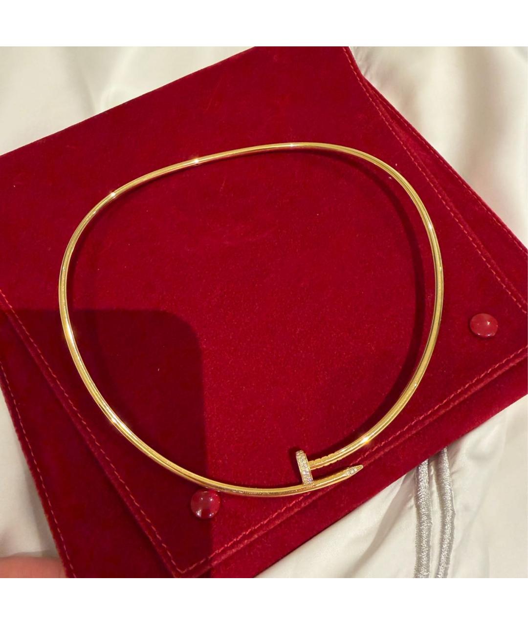 CARTIER Золотое колье из розового золота, фото 3