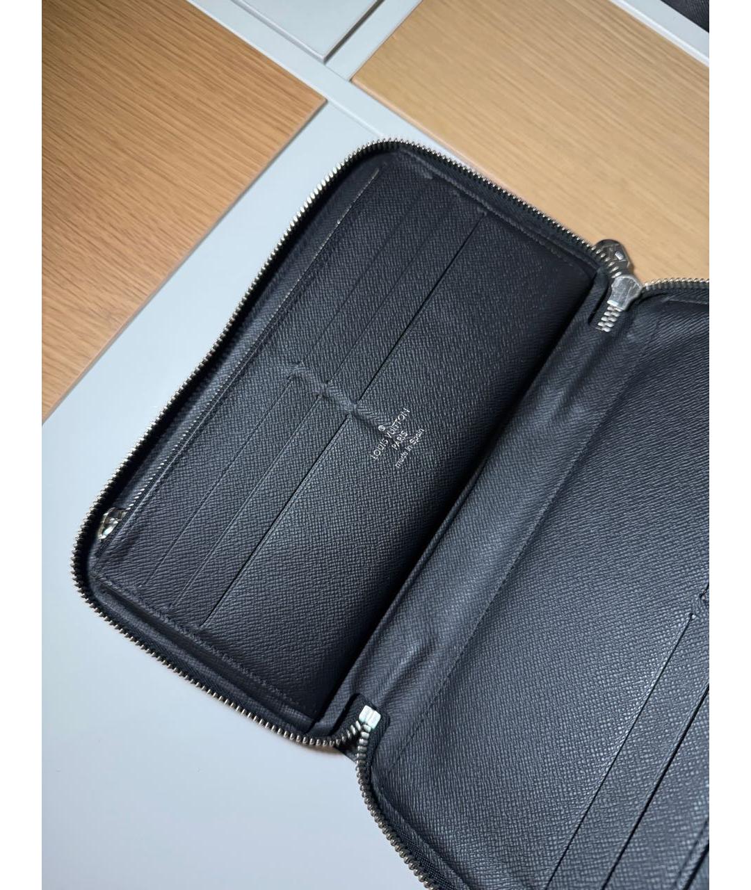 LOUIS VUITTON Черный кошелек, фото 6