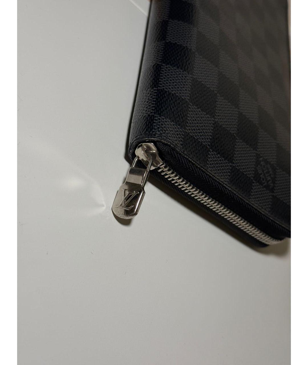 LOUIS VUITTON Черный кошелек, фото 5