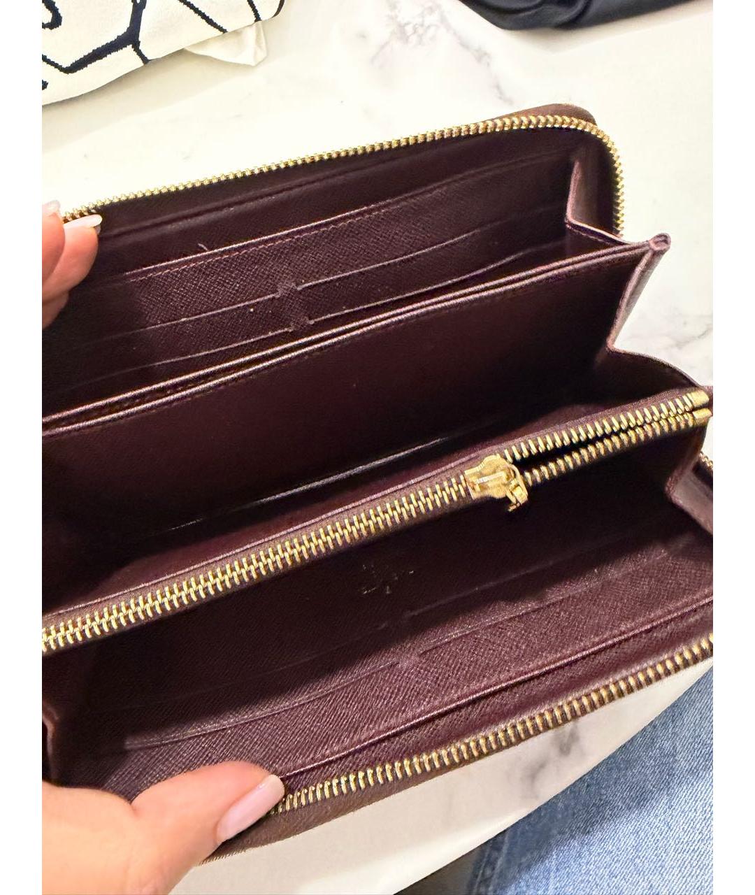 LOUIS VUITTON Розовый кошелек, фото 3
