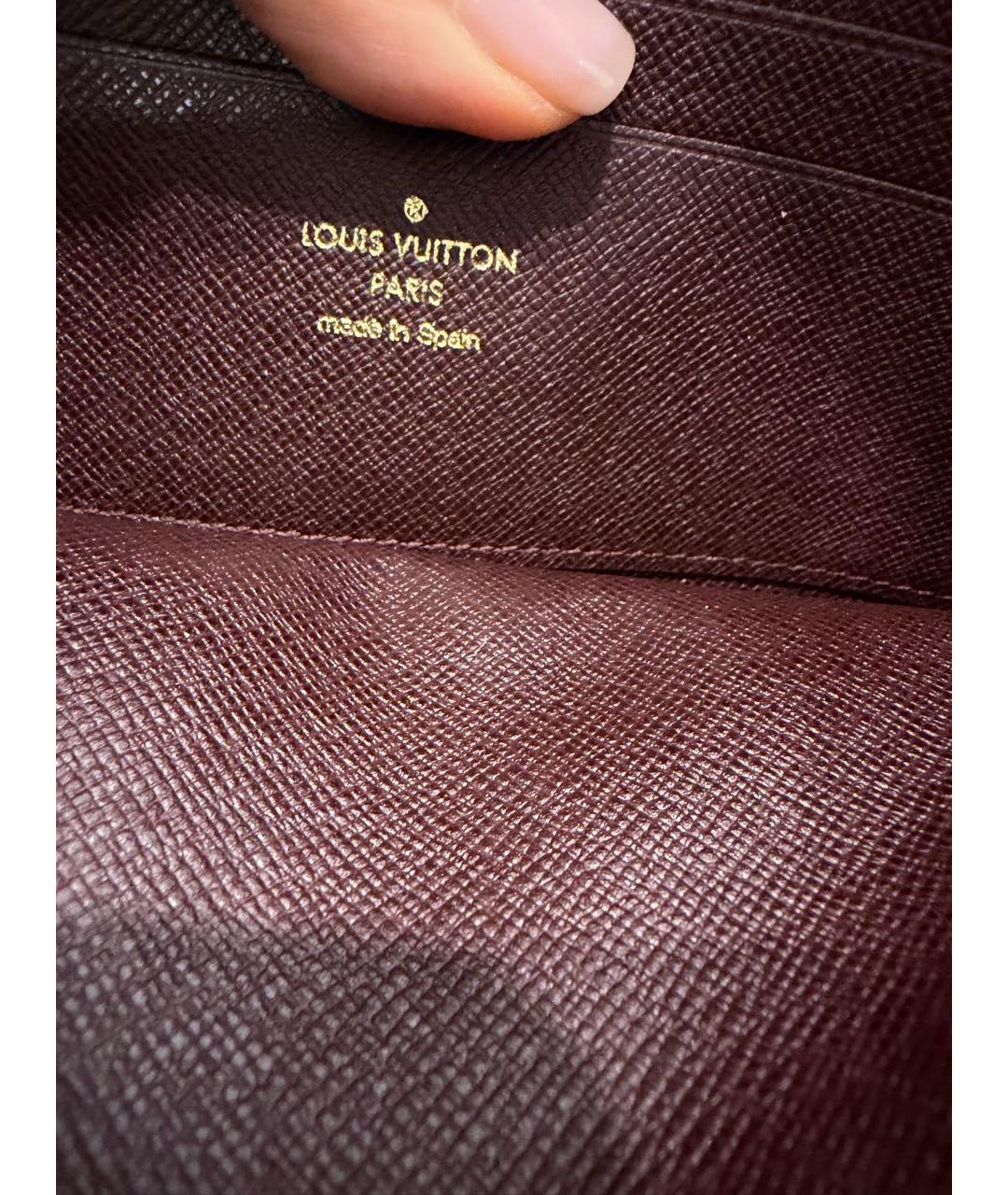 LOUIS VUITTON Розовый кошелек, фото 6