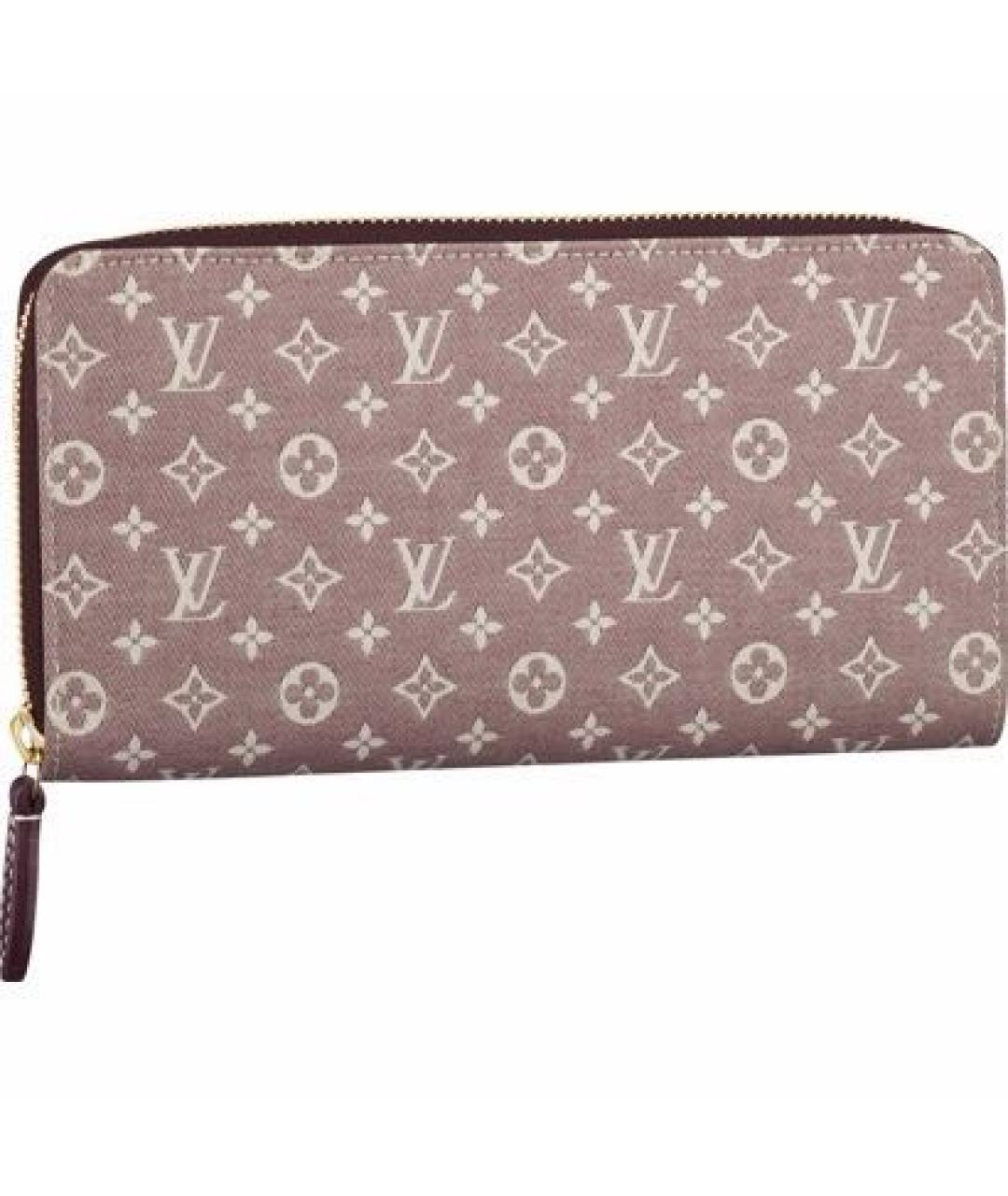 LOUIS VUITTON Розовый кошелек, фото 8