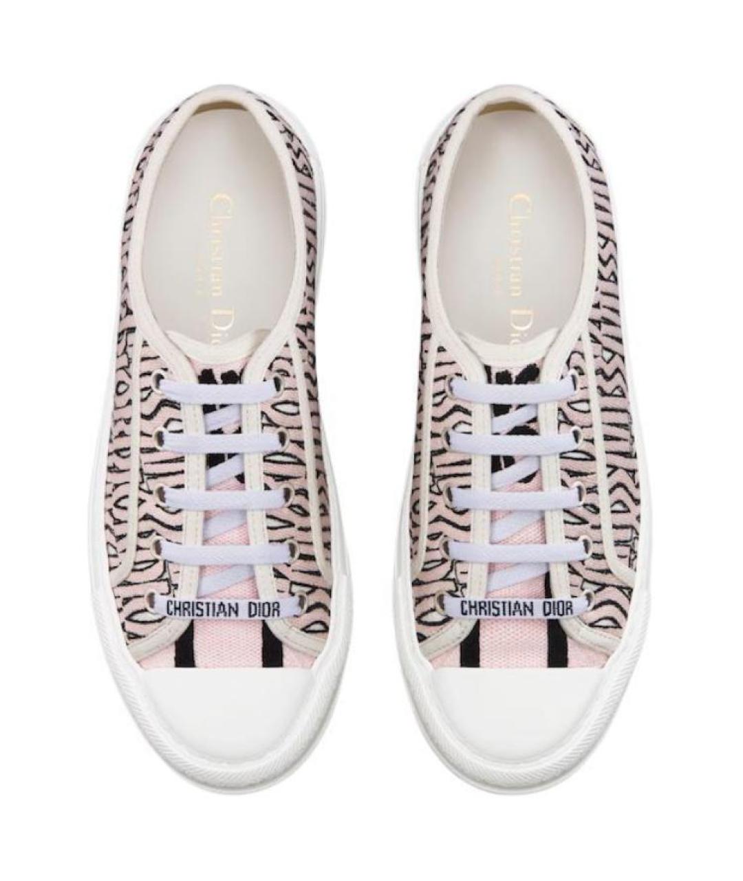 CHRISTIAN DIOR Розовые кроссовки, фото 4