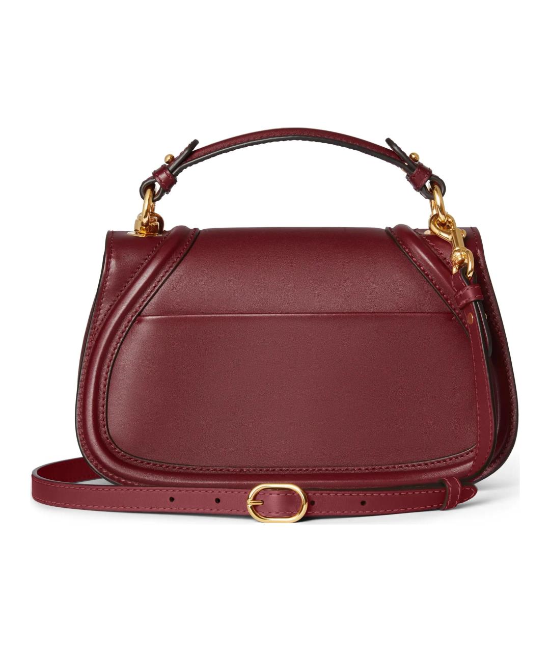 GUCCI Красная кожаная сумка через плечо, фото 4