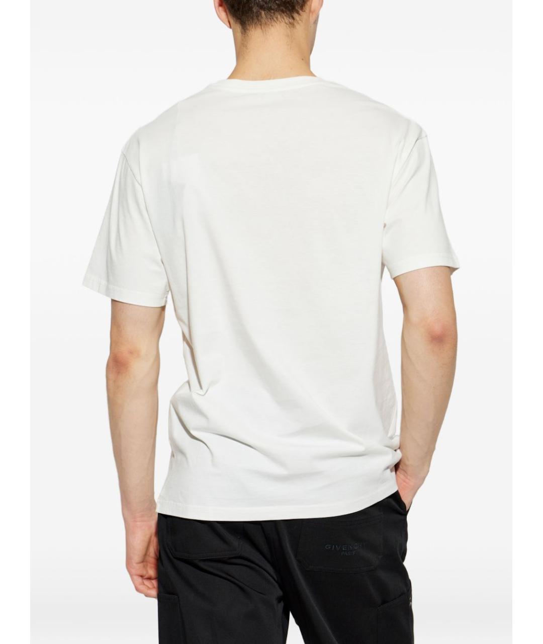 GIVENCHY Белая хлопковая футболка, фото 4