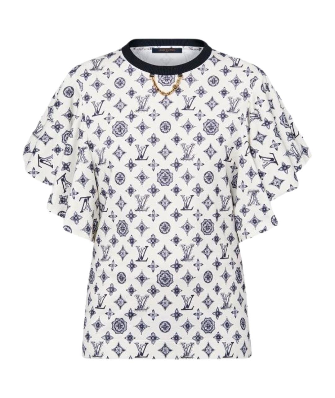 LOUIS VUITTON Бежевая футболка, фото 1