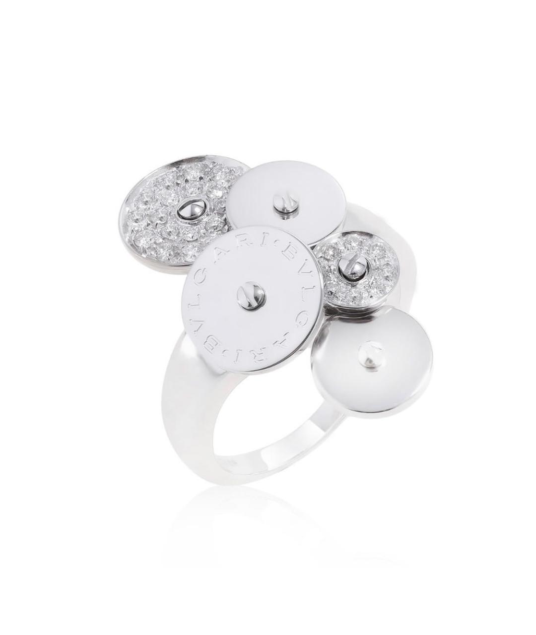 BVLGARI Серебряное кольцо из белого золота, фото 1