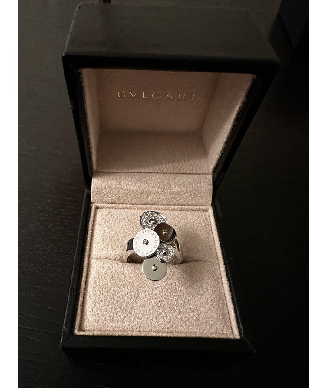 BVLGARI Серебряное кольцо из белого золота, фото 2