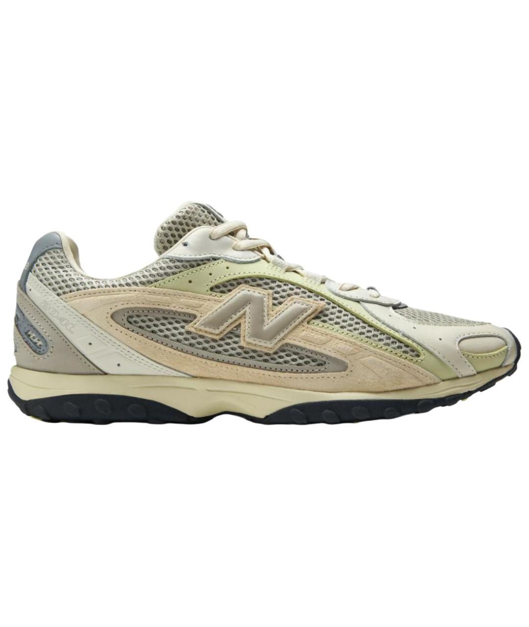 NEW BALANCE Бежевые синтетические кроссовки, фото 1
