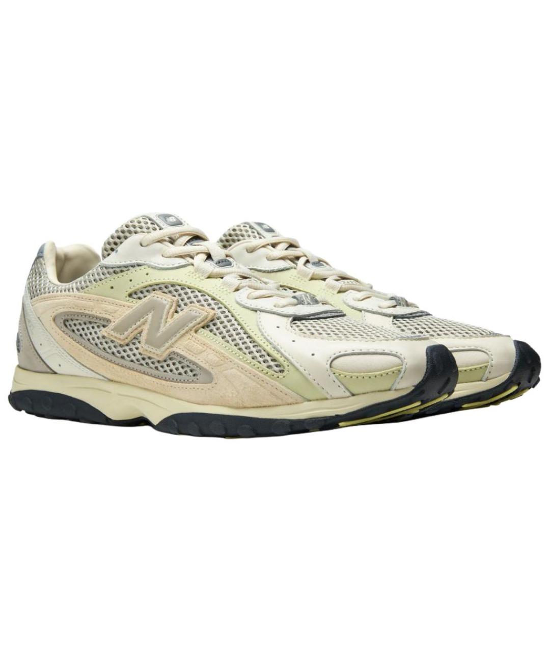 NEW BALANCE Бежевые синтетические кроссовки, фото 3