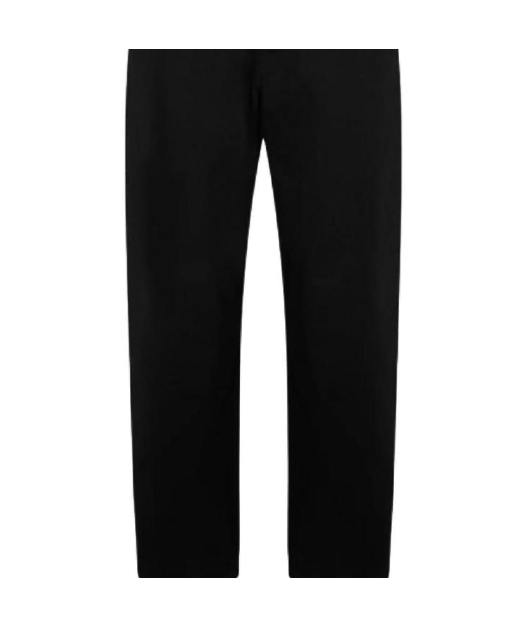 STONE ISLAND Черные прямые джинсы, фото 4