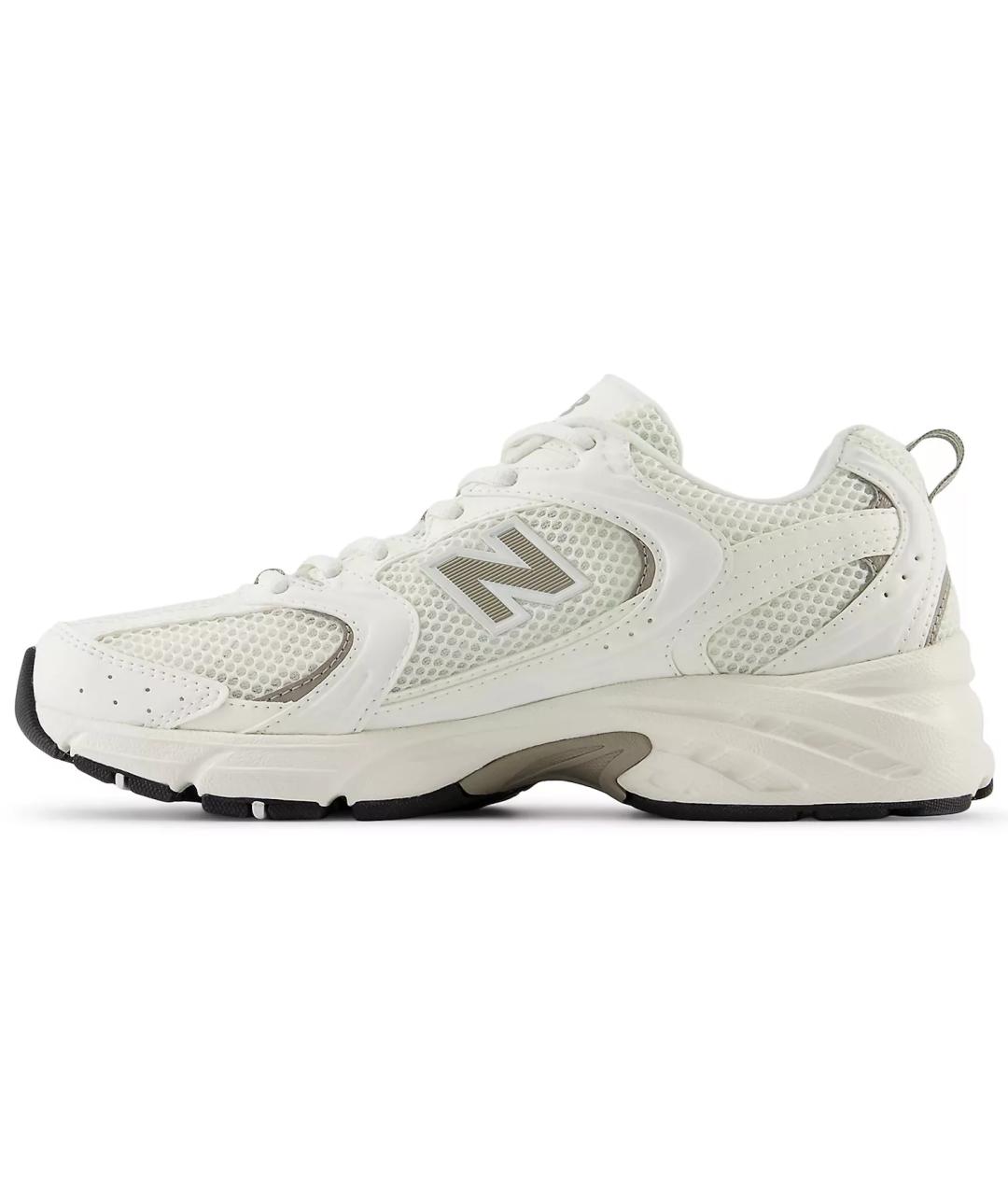 NEW BALANCE Бежевые замшевые низкие кроссовки / кеды, фото 8