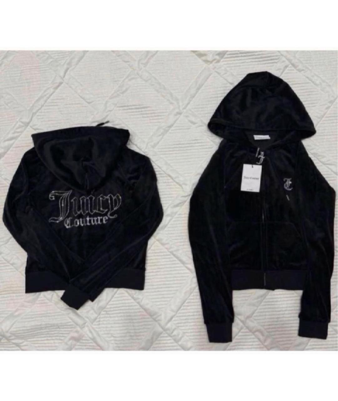JUICY COUTURE Черный полиэстеровый костюм с брюками, фото 4