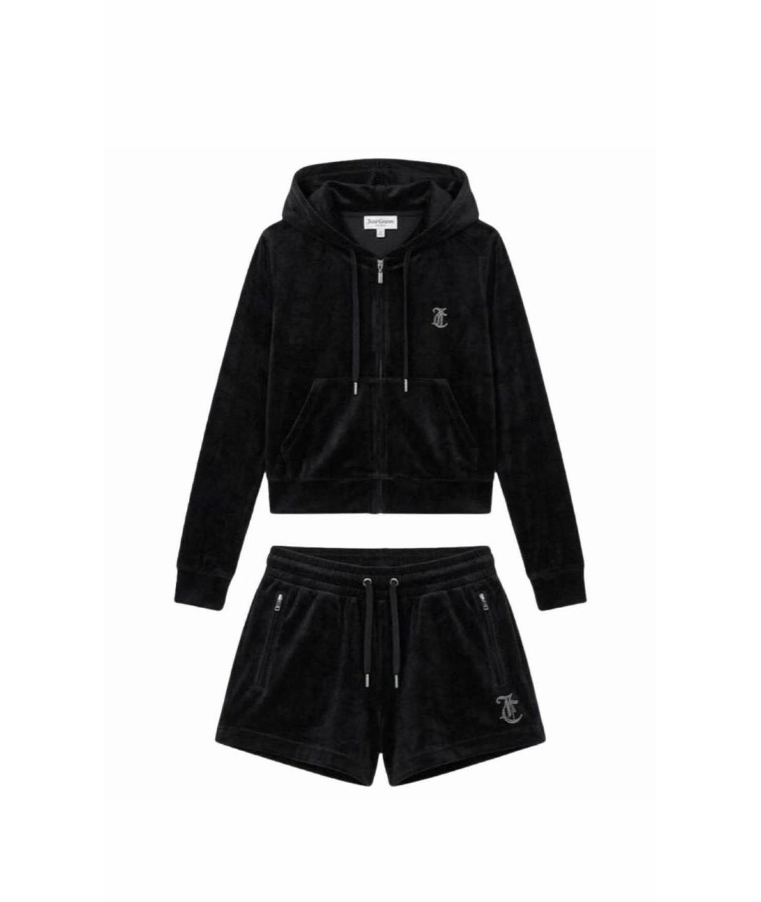 JUICY COUTURE Черный полиэстеровый костюм с брюками, фото 1