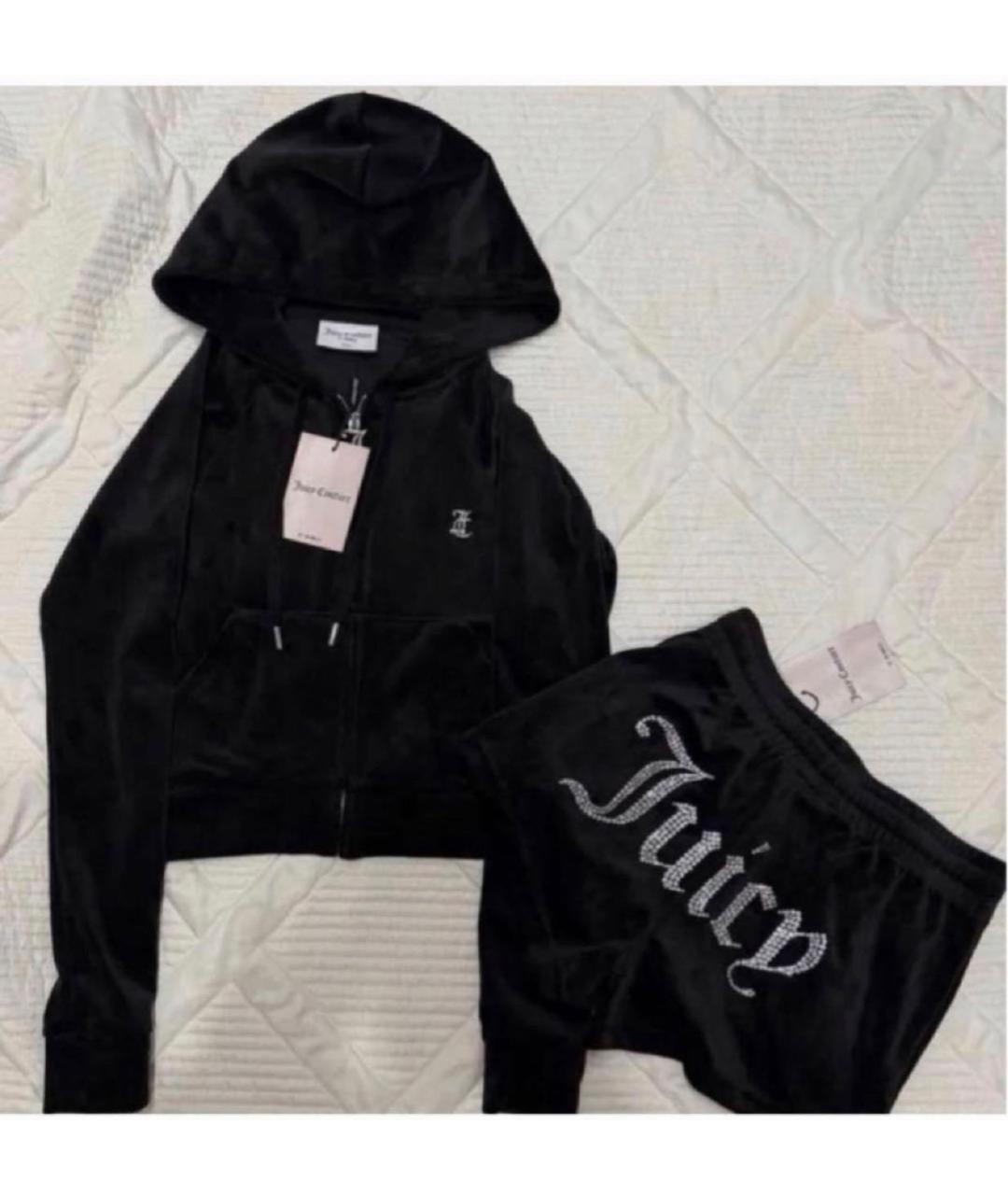 JUICY COUTURE Черный полиэстеровый костюм с брюками, фото 8