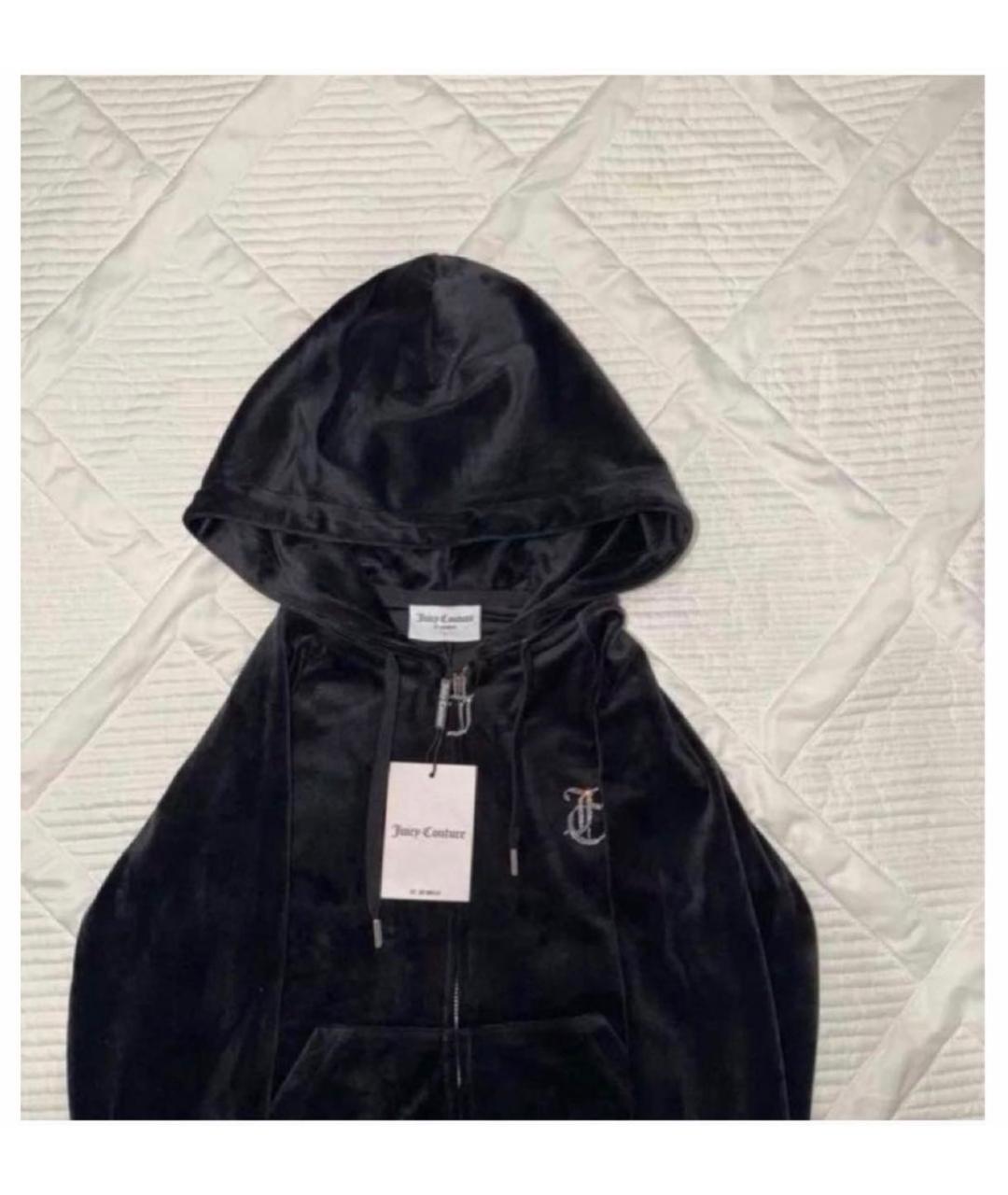 JUICY COUTURE Черный полиэстеровый костюм с брюками, фото 5