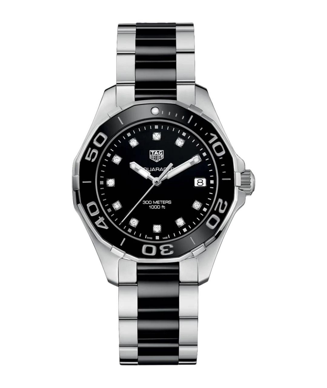 TAG HEUER Черные часы, фото 1