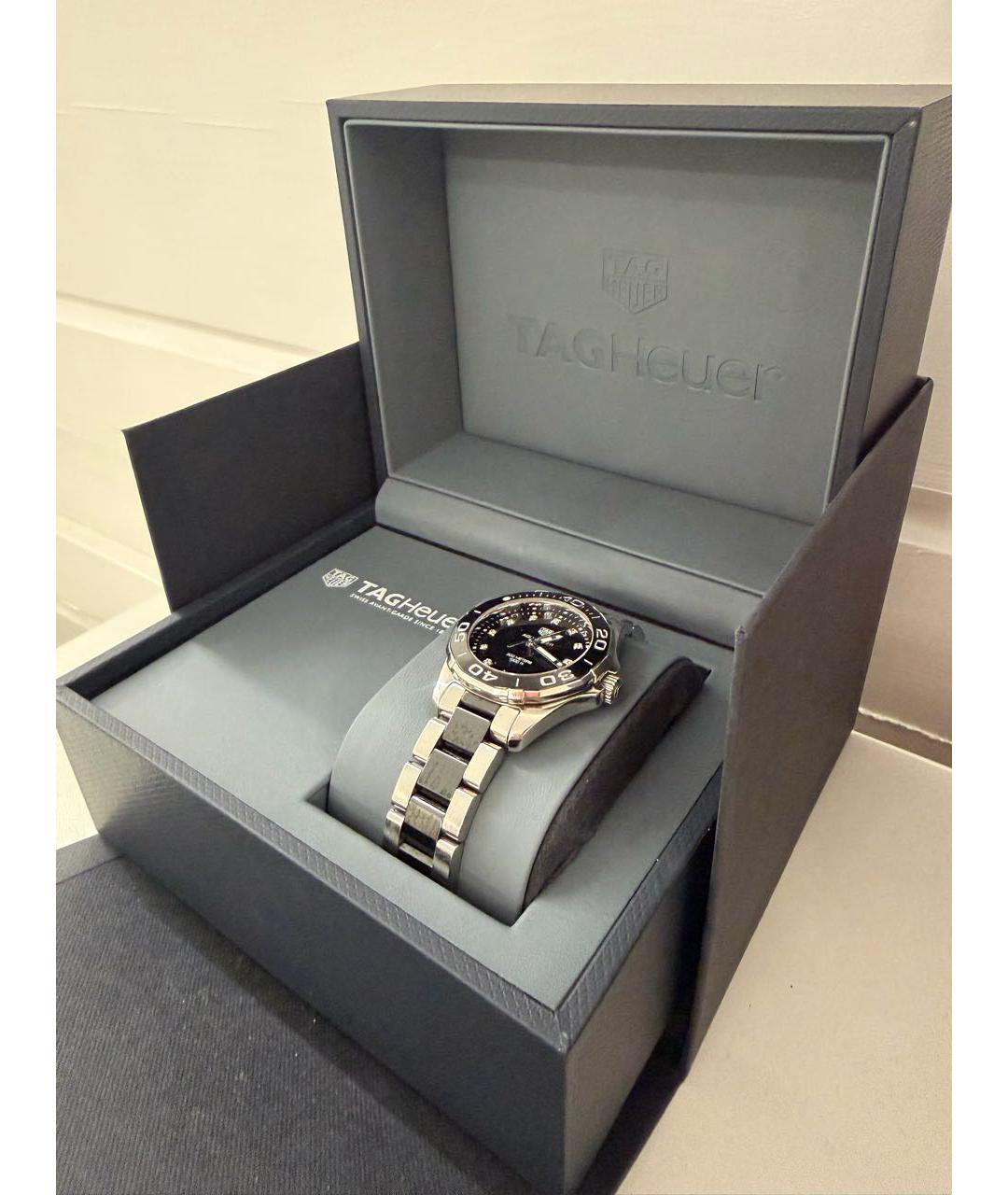 TAG HEUER Черные часы, фото 6