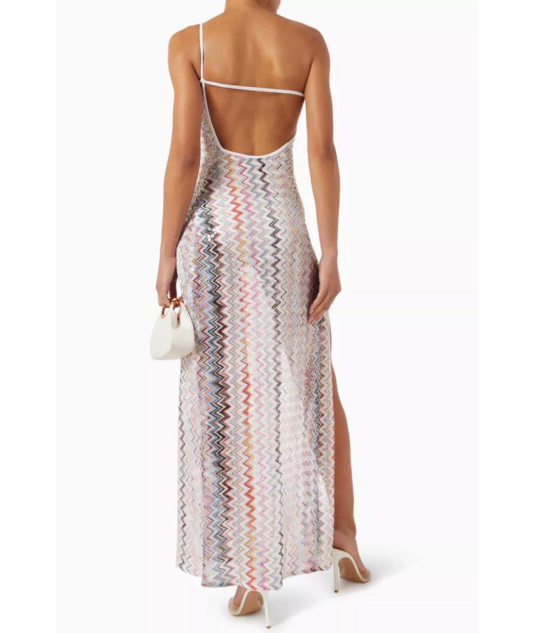MISSONI Мульти полиэстеровое коктейльное платье, фото 9